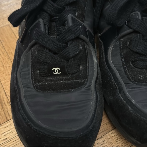 💕x2HP💕Chanel Rev black Women’s sneakers - Picture 7 of 9